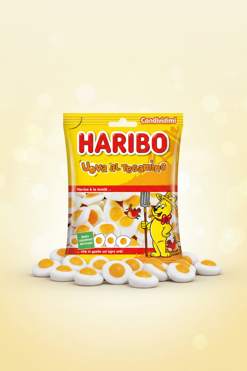 Haribo Uova al Tegamino gr.80 pz.15