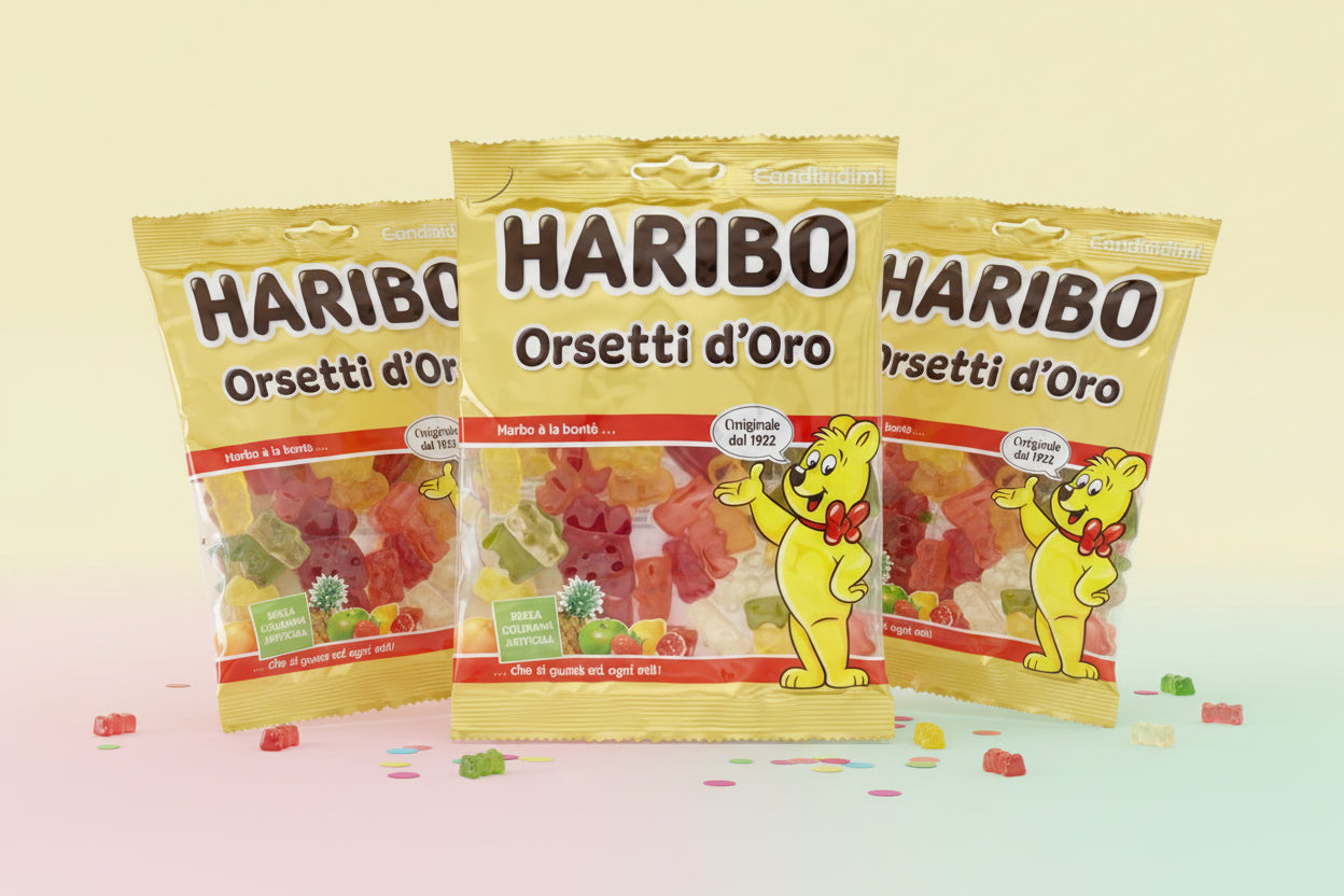Haribo Orsetti d'Oro 80g pz.15