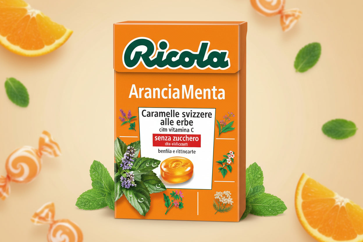 Ricola Arancia Menta pz.20