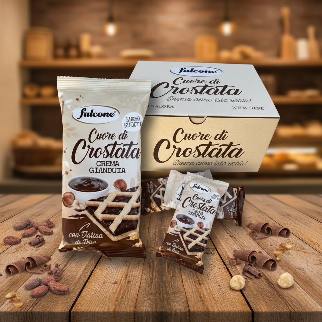Cuor di Crostata Gianduia pz.13
