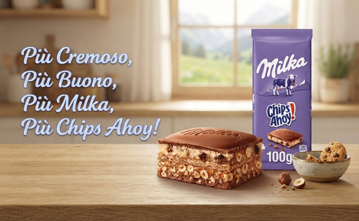 MILKA TAVOLETTE CHIPS AHOY gr.100