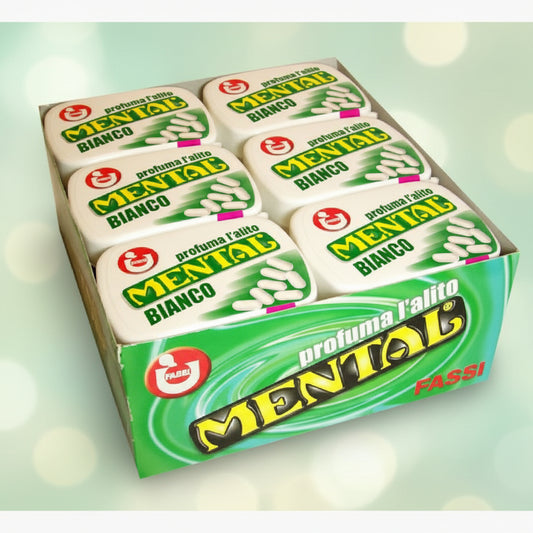 Mental Fassi bianco pz.24