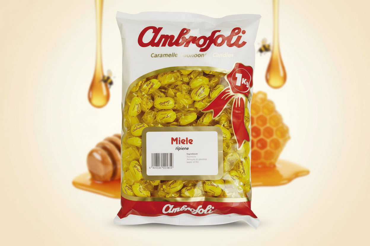 Caramelle Miele Ambrosoli kg.1