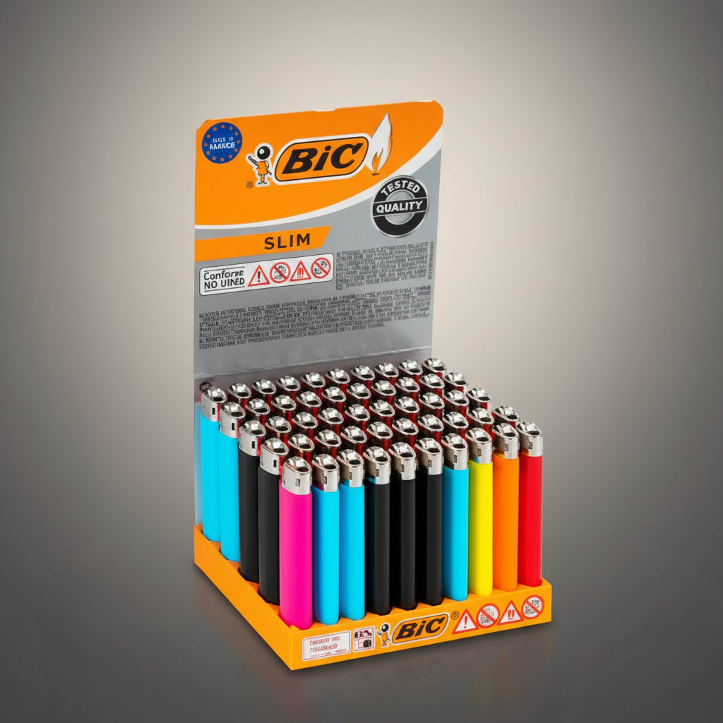 Accendini Bic Slim pz.50