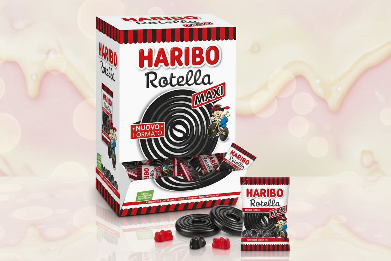 Haribo Rotelle Liquirizia pz.200