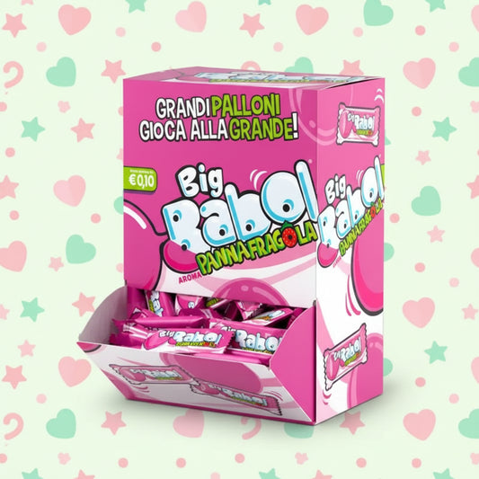 Big Babol Panna&Fragola pz.200