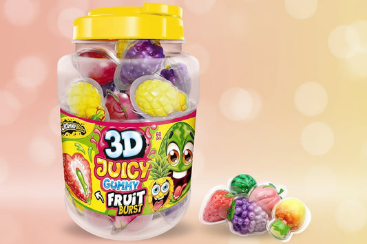 3D JUICY GUMMY FRUIT pz.60