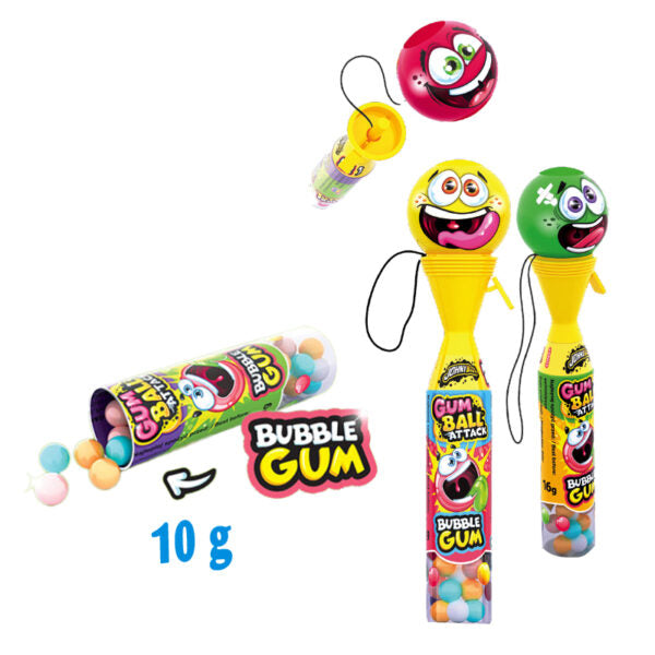 Gumball Attack candy toy gr.10 pz.12