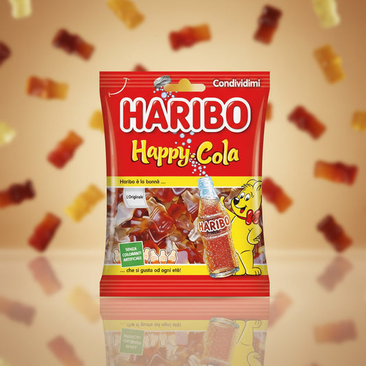 Haribo Bottiglie Cola 80g  pz.15