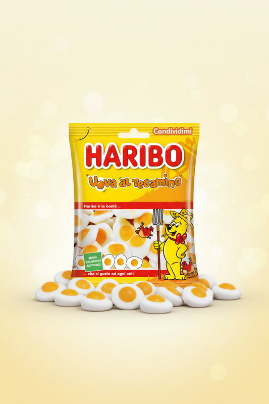 Haribo Uova al Tegamino gr.80 pz.15