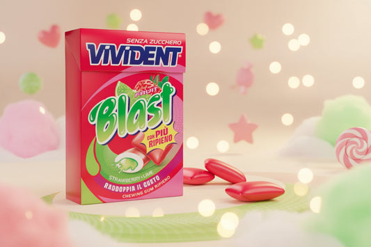Vivident Blast Fruit Astuccio pz.20