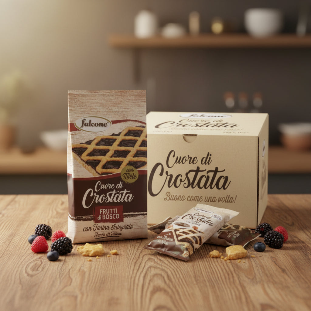 Cuor di Crostata ai Frutti Rossi Falcone pz.13