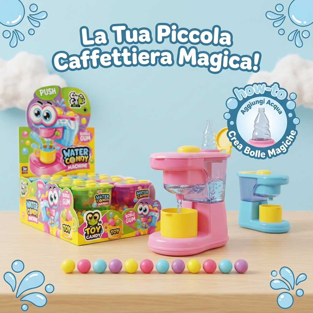 WATER COFFEE MACHINE Toy Candy gr.10 pz.10