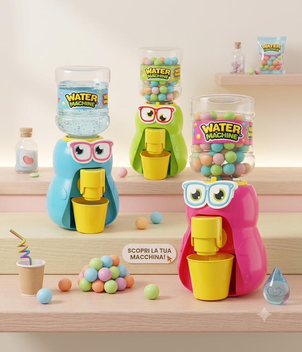 WATER COFFEE MACHINE Toy Candy gr.10 pz.10