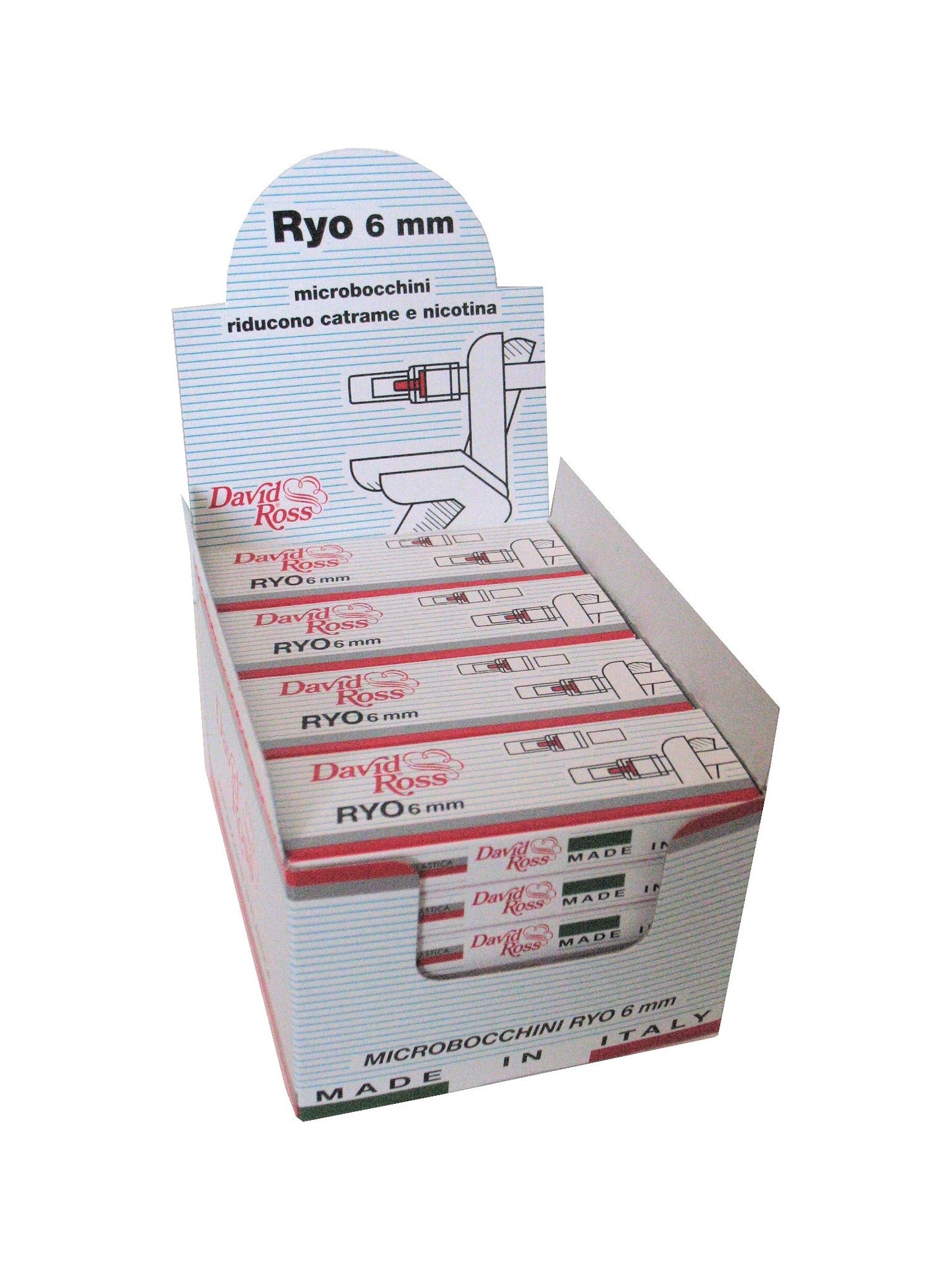 David Ross RYO microbocchino 6mm pz.24