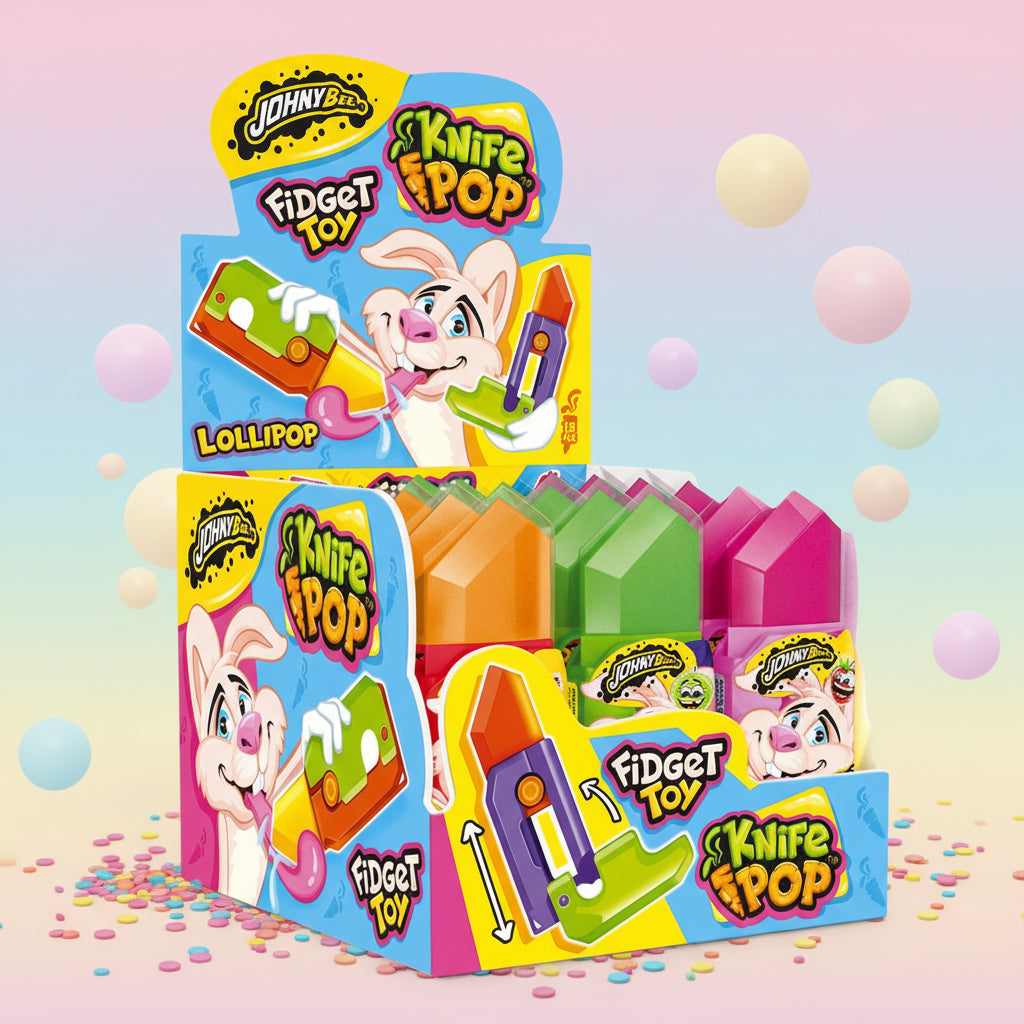 Knife Pop Fidget Toy Johny Bee gr.10 pz.18