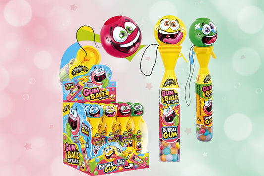 Gumball Attack candy toy gr.10 pz.12