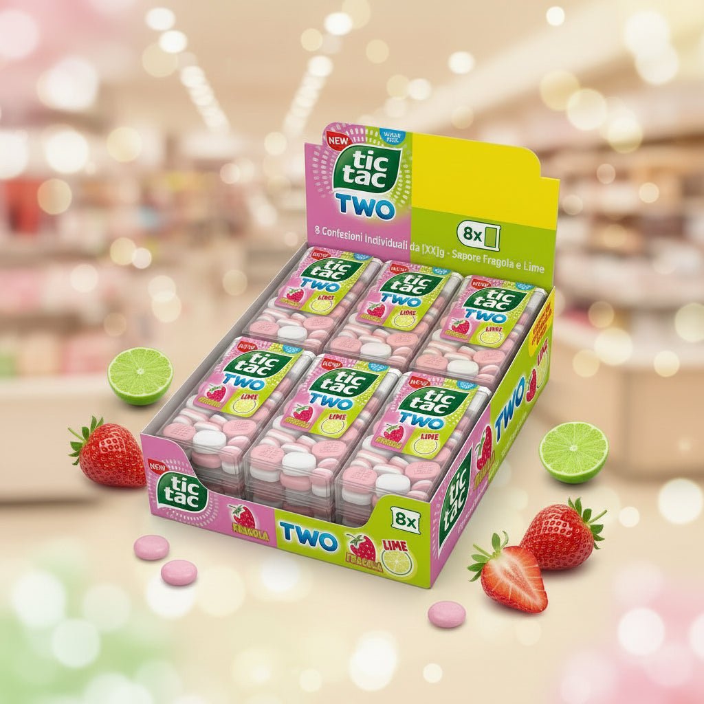 Tic Tac TWO Fragola e Lime pz.8