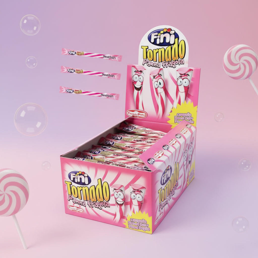 Tornado Panna & Fragola pz.150