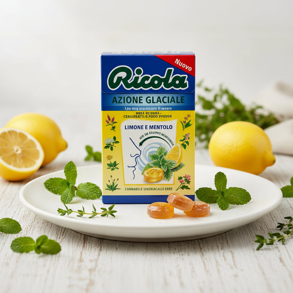Ricola Azione Glaciale Limone & Mentolo pz.20