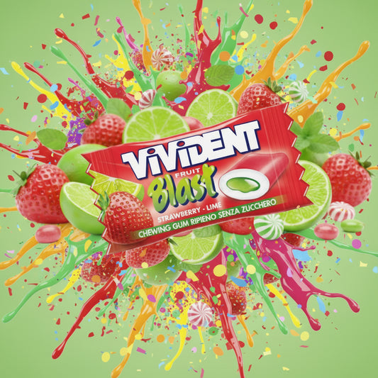 Vivident Blast Fruit Mono pz.200
