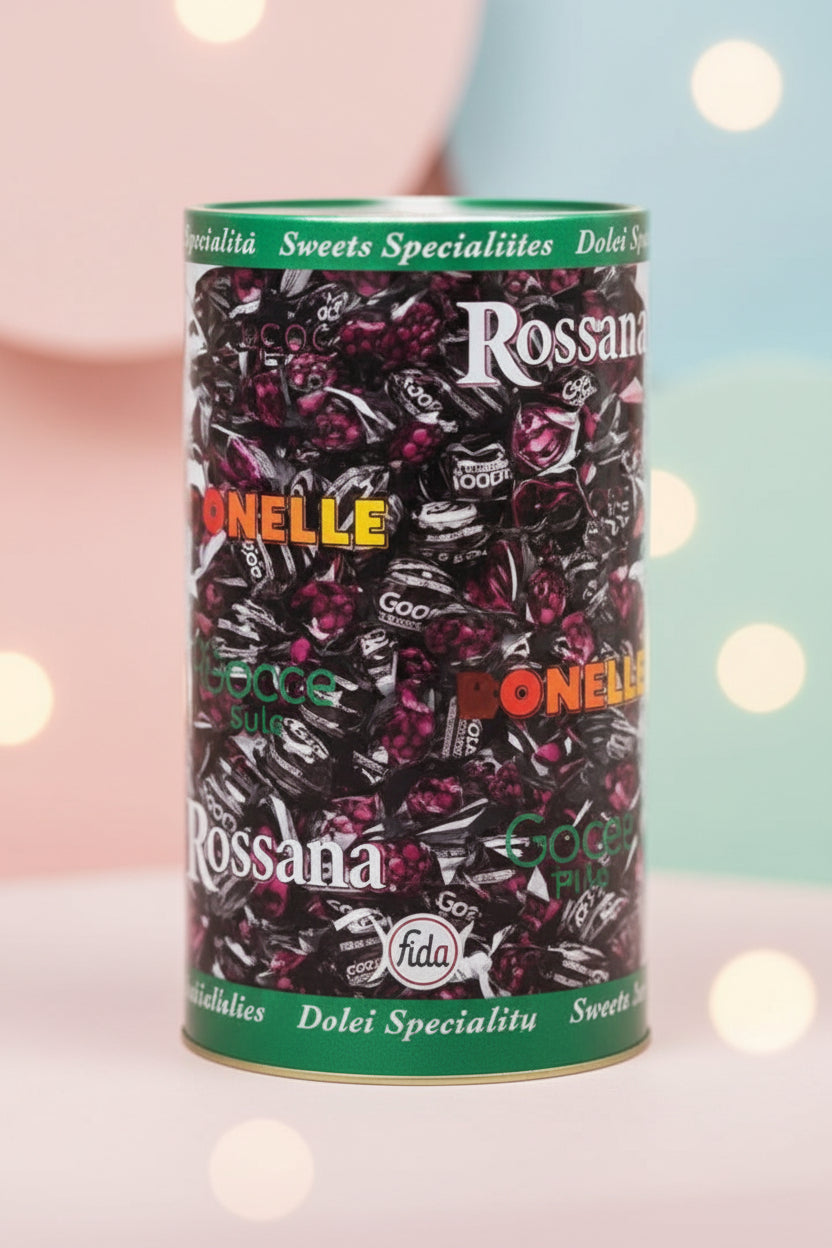 Gocce di Liquirizia Barattolo kg.1,5 pz.250 ca