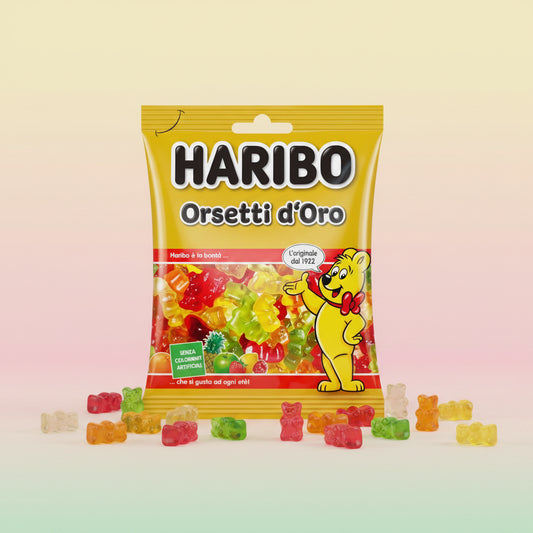 Haribo Orsetti d'Oro 80g  pz.15