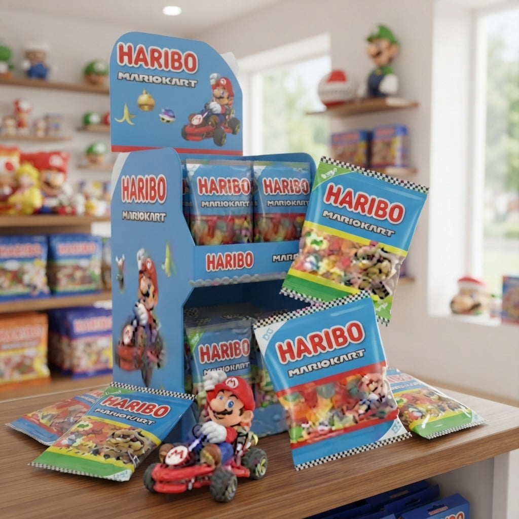 HARIBO EXPO SUPER MARIO Kart gr.80 pz.40