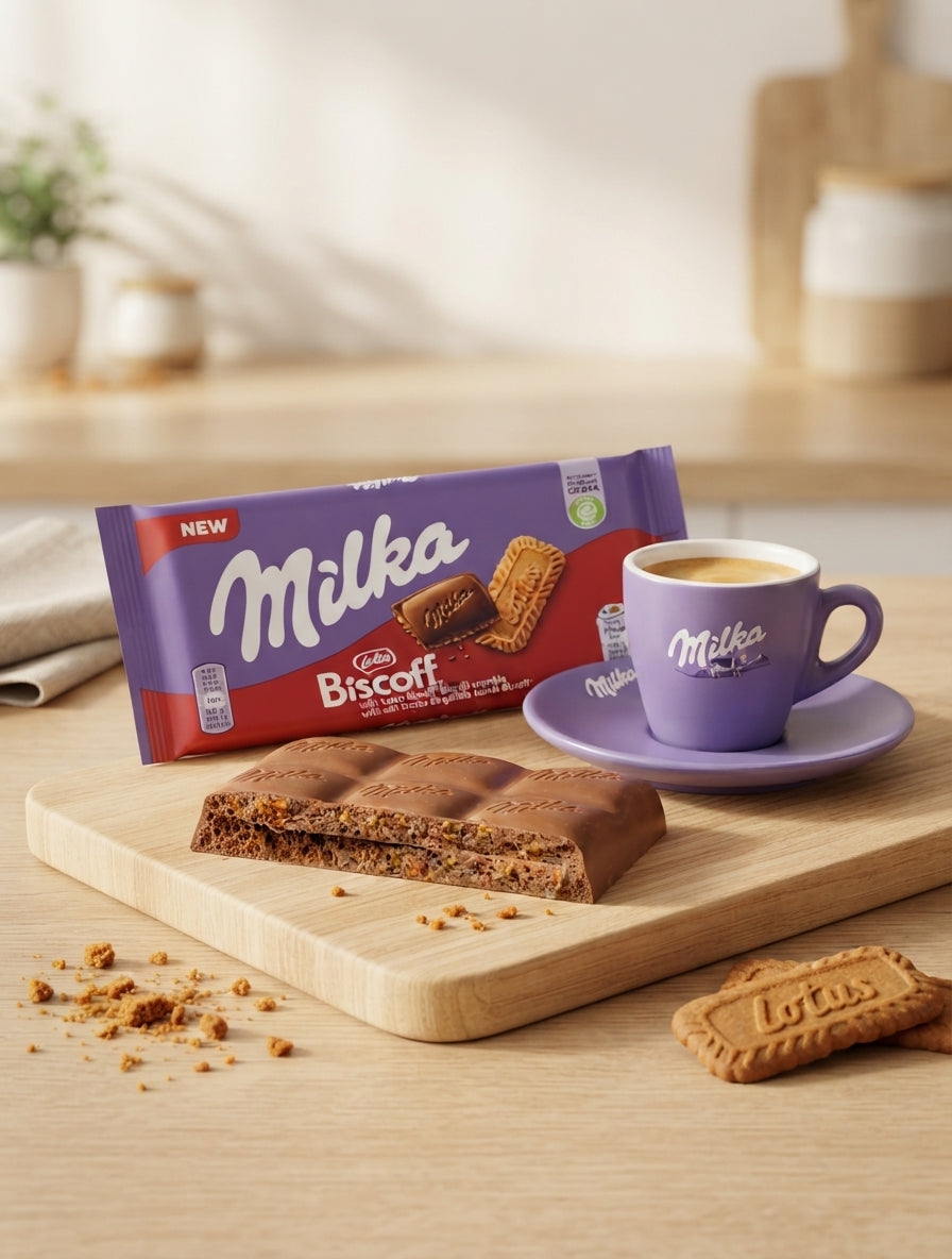 MILKA TAVOLETTE BISCOFF gr.90