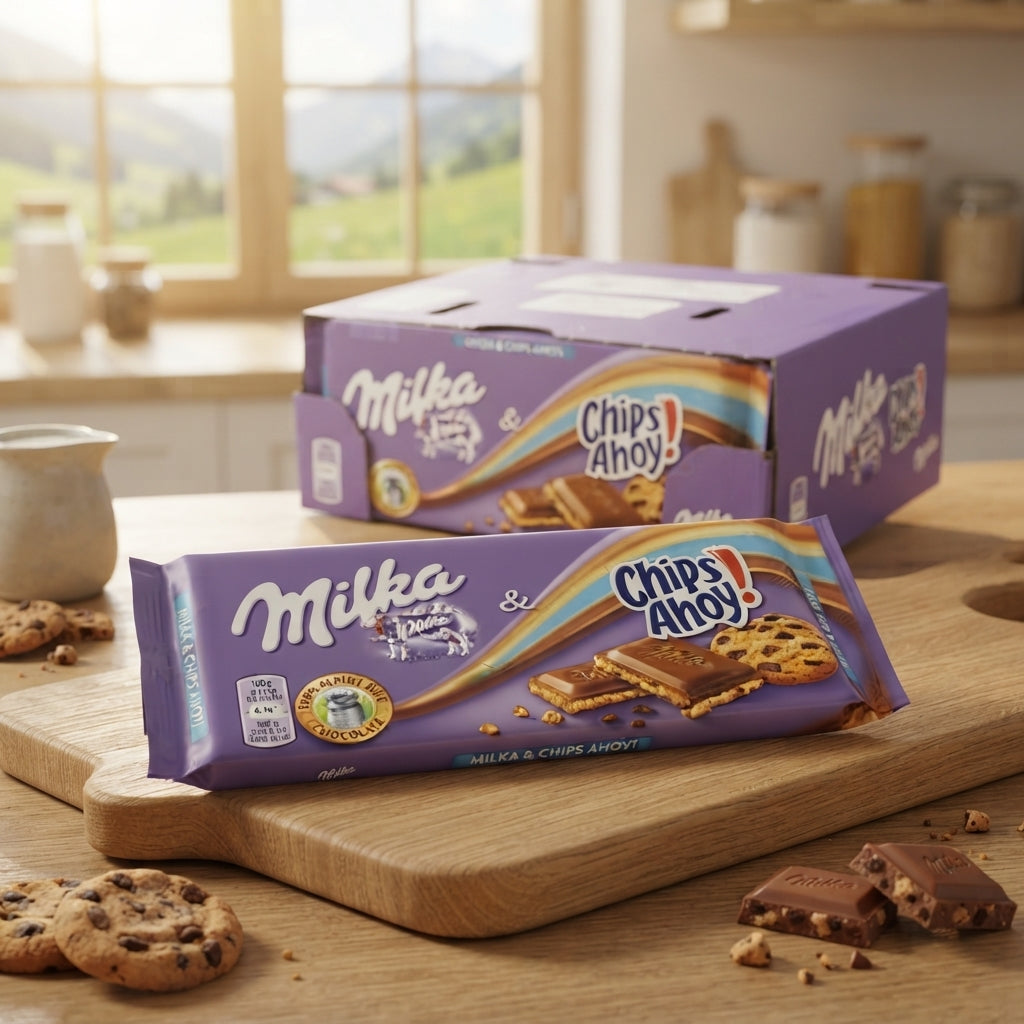 MILKA TAVOLETTE CHIPS AHOY gr.100