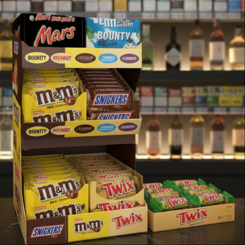 Mars Espositore  snack assortiti  8 box  pz.209