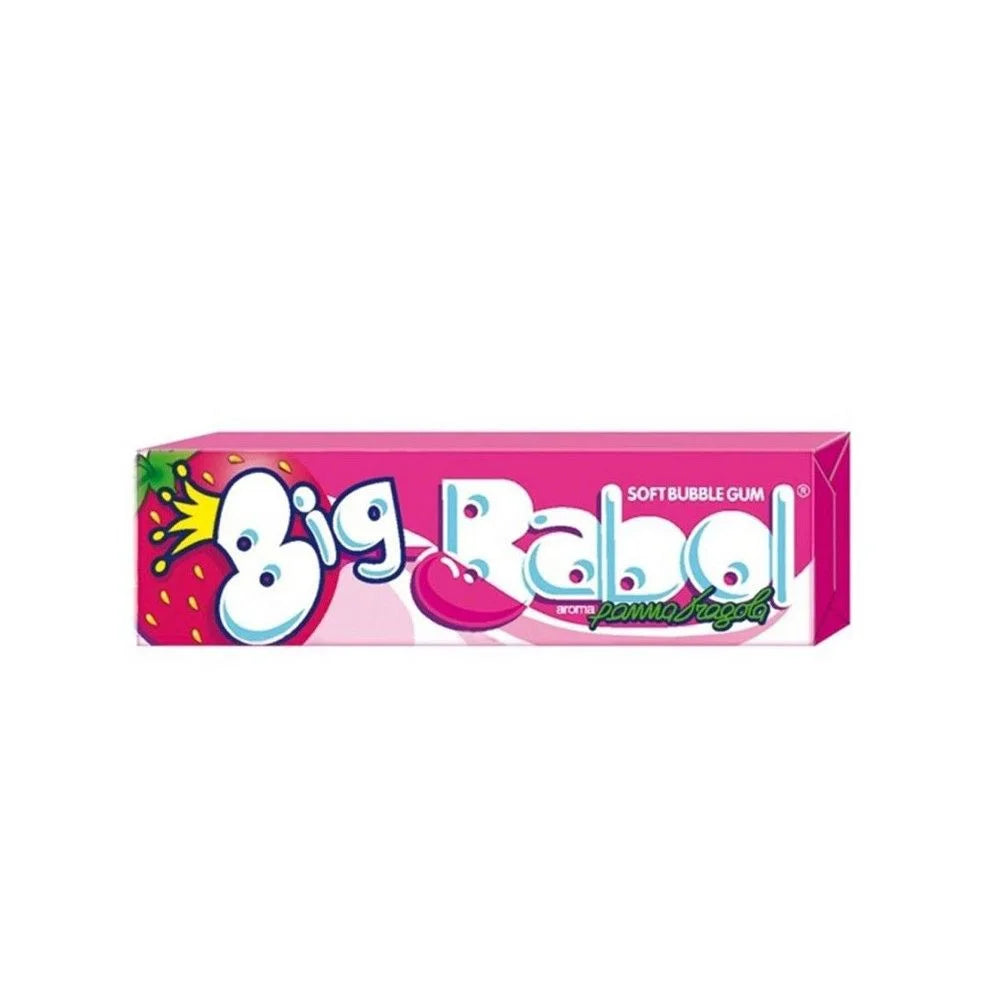 Big Babol Panna Fragola Stick pz.24