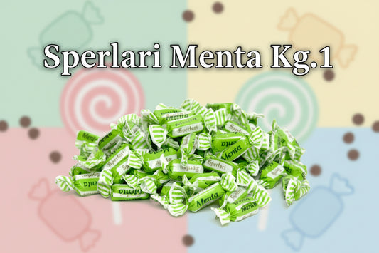 Caramelle Sperlari Menta kg.1