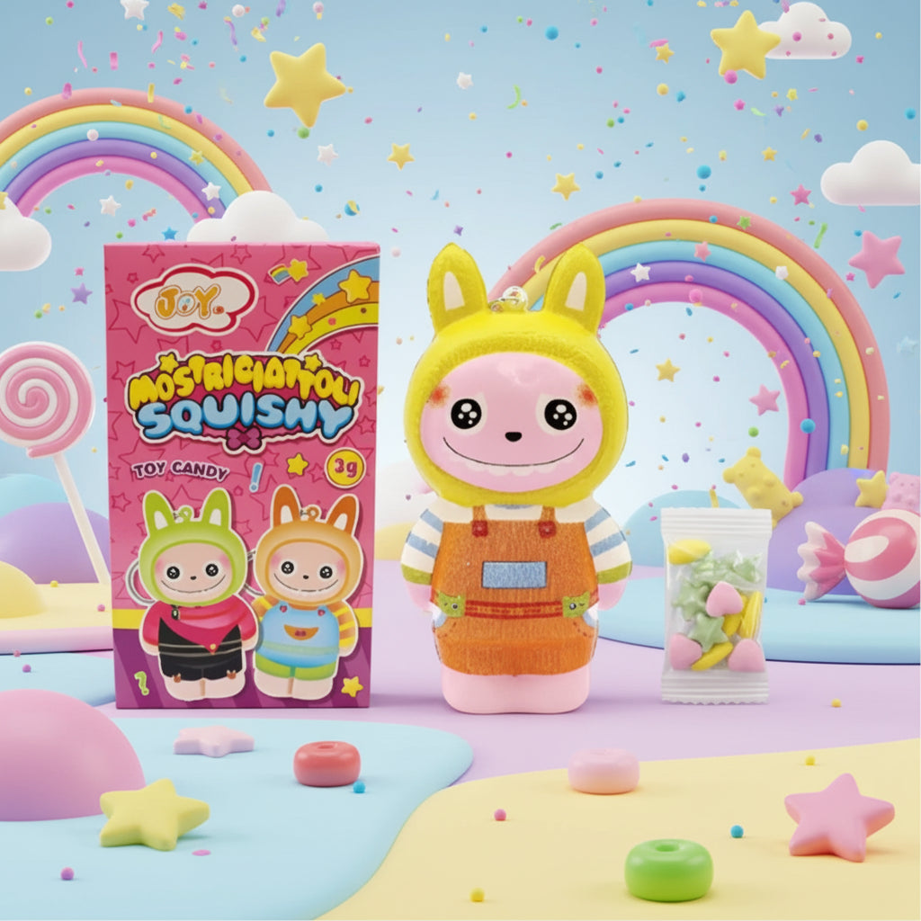 Mostriciattoli Squishy Toy Candy gr.3 pz.12