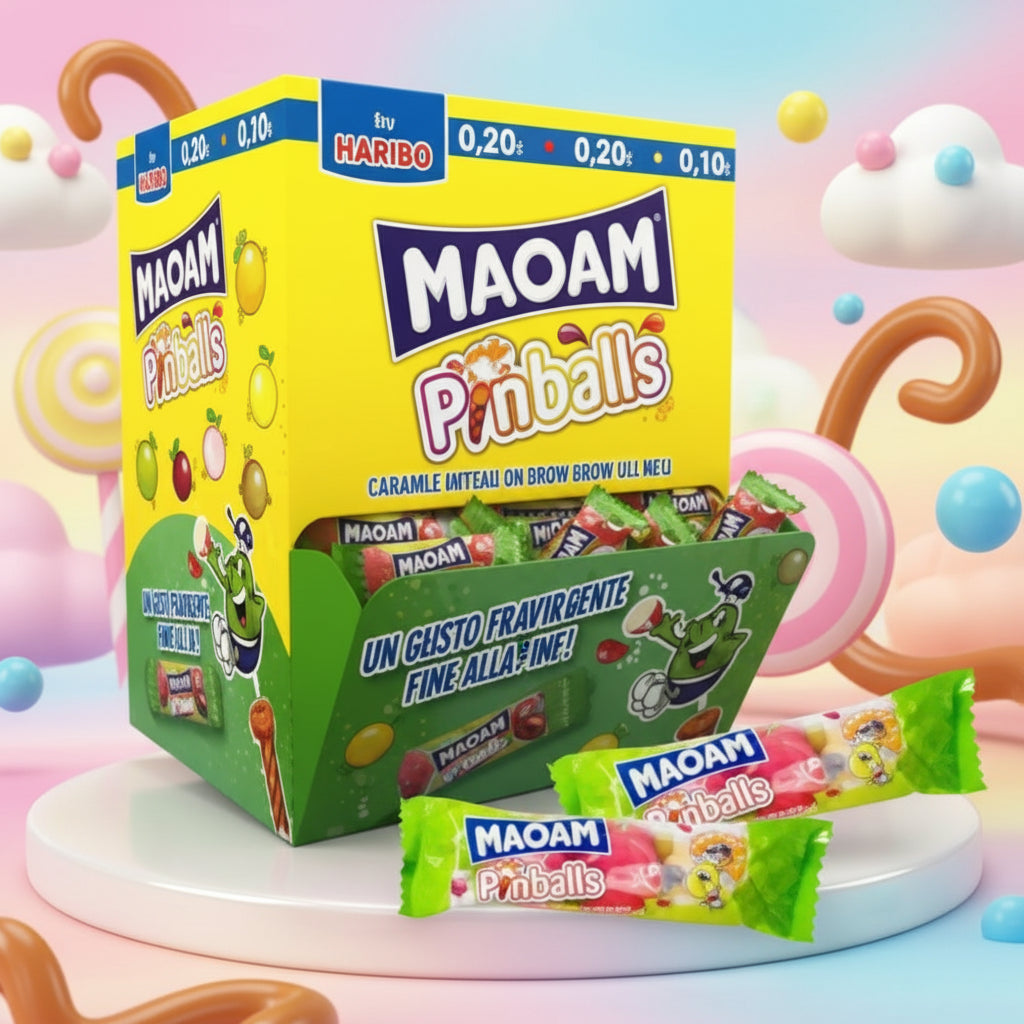 Haribo Maoam Pinballs gr.9 pz.100