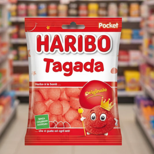 Haribo Tagada Fragole 80g  pz.15